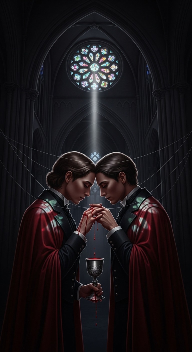 Free Gothic Crimson Covenant Image - Gothic, Ritual, Cathedral ...
