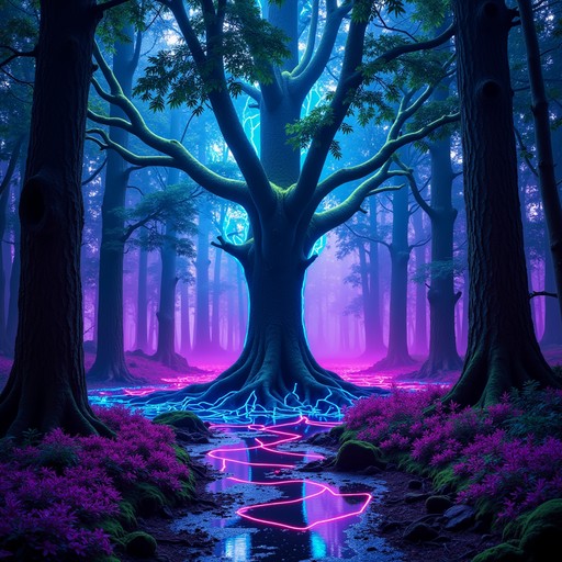 Free Enchanted Forest Pathway Image - Forest, Magical, Ethereal ...