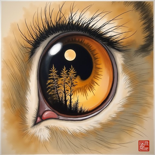 Free Mystical Bunny Eye Image - Rabbit, Eye, Brushwork | Download at ...