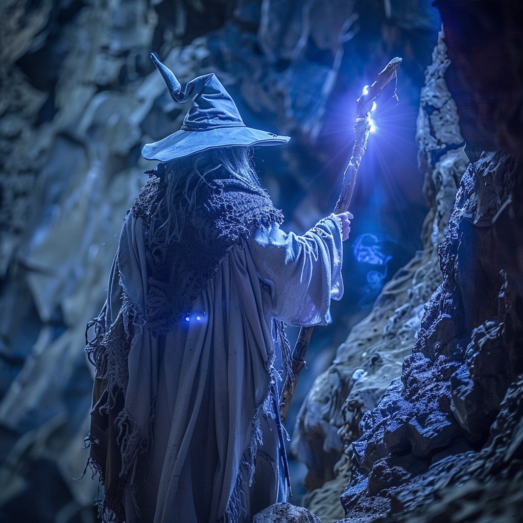 Free Mystical Wizard Magic Image - Wizard, Magic, Cavern | Download at ...