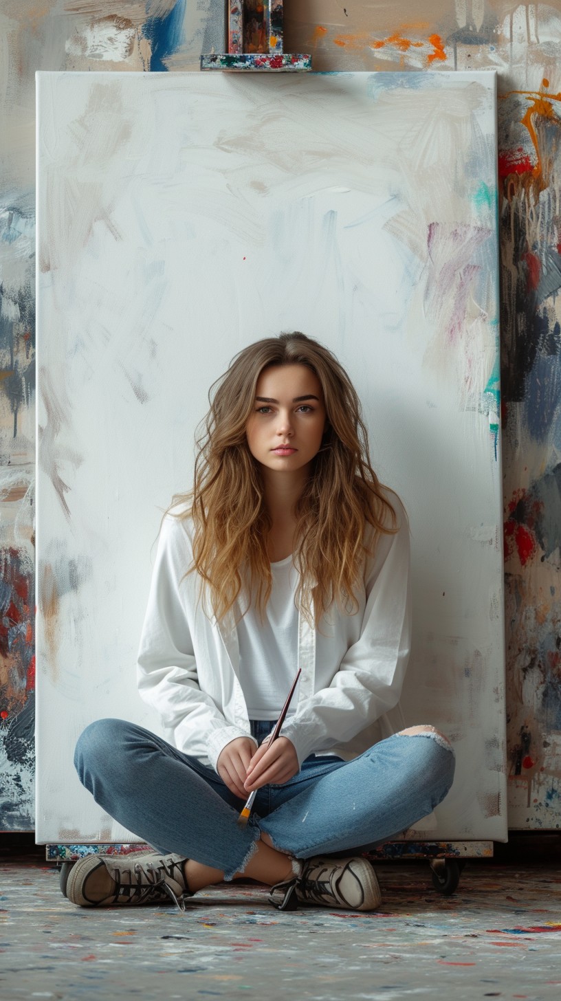 Free Artist at Rest Image - Artist, Studio, Paintbrush | Download at ...