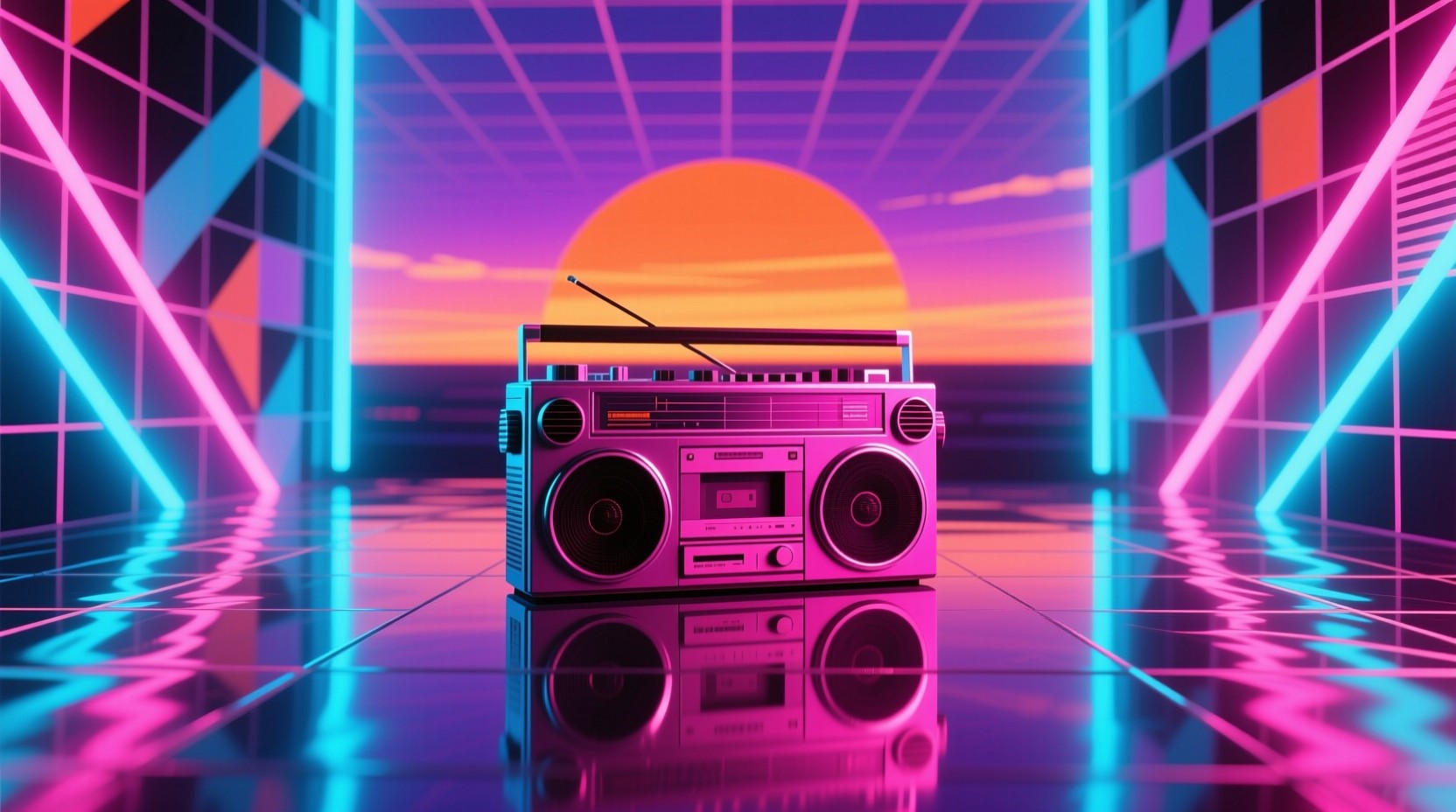 Free Retro Boombox Nostalgia Image - 1980s, Eighties, Retro | Download ...