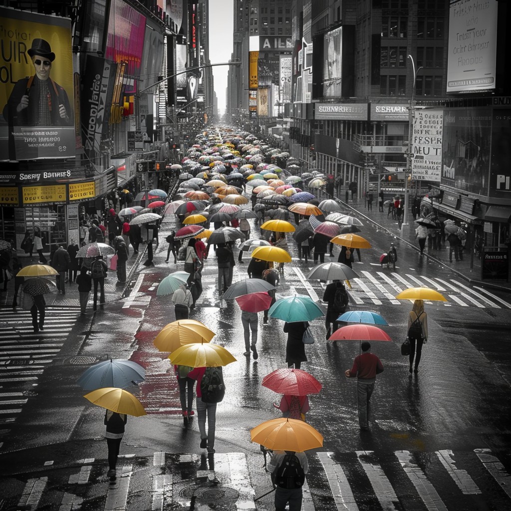 Free Rainy City Day Image - City, Street, Rain | Download at StockCake