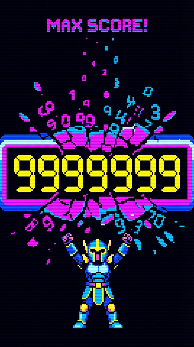 Victory Score Graphics Free Ultimate Score Victory Image - Pixelart, Retro, Arcade | Download ...