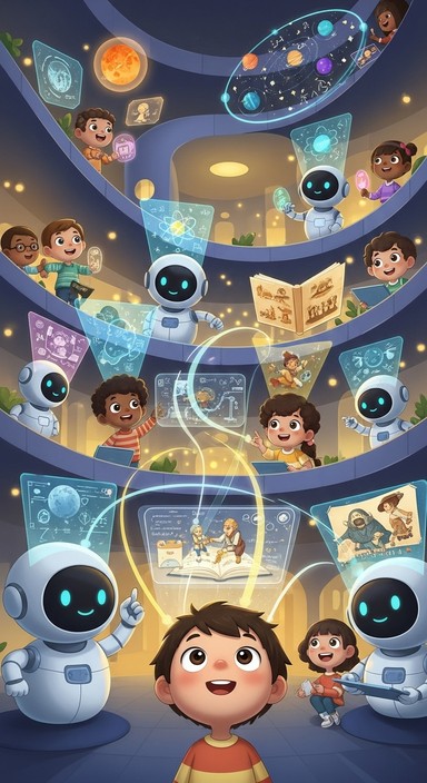 Free Future Learning Wonder Image - Children, Robots, Education ...