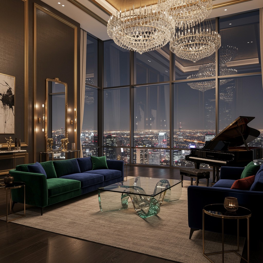 Free Luxury Penthouse Living Image - Penthouse, Luxury, Modern ...