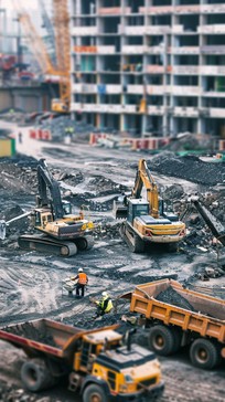 Random Construction Image Free Construction Site Activity Image - Construction, Excavators ...