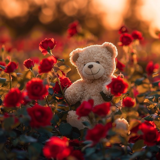 Free Teddy Among Roses Image - Teddy, Roses, Sunlight | Download at ...