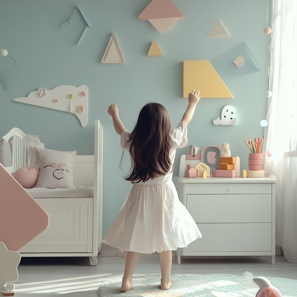 Free Child decorating room Image - Child, Room, Nursery | Download at ...