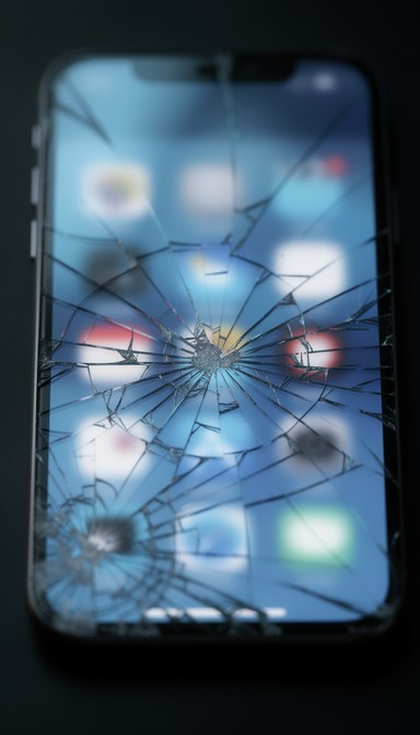 Fragile Screen Free Shattered Screen Blues Image - Smartphone, Broken, Cracked ...