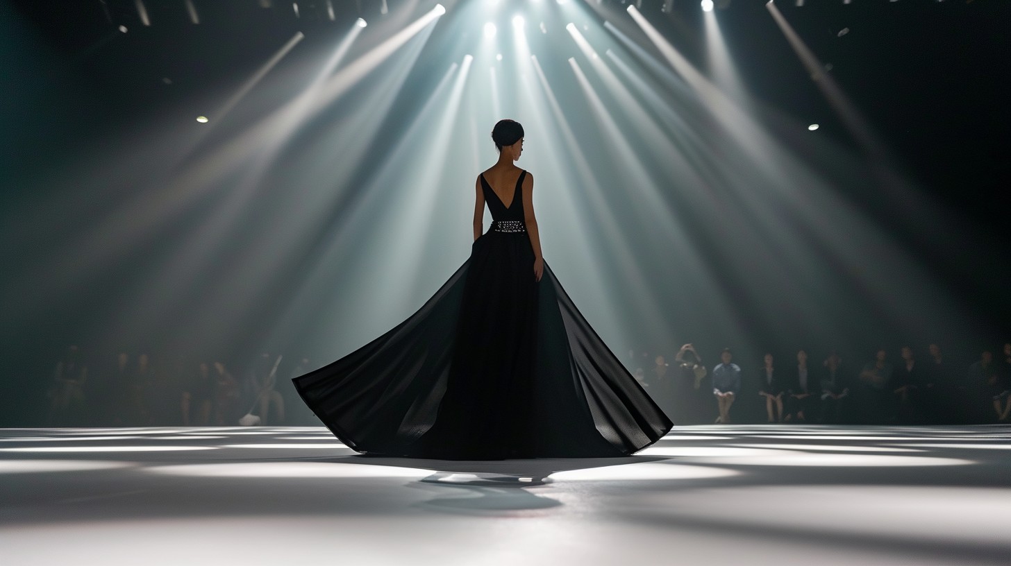 Free Elegant Evening Silhouette Image - Elegance, Silhouette, Gown ...