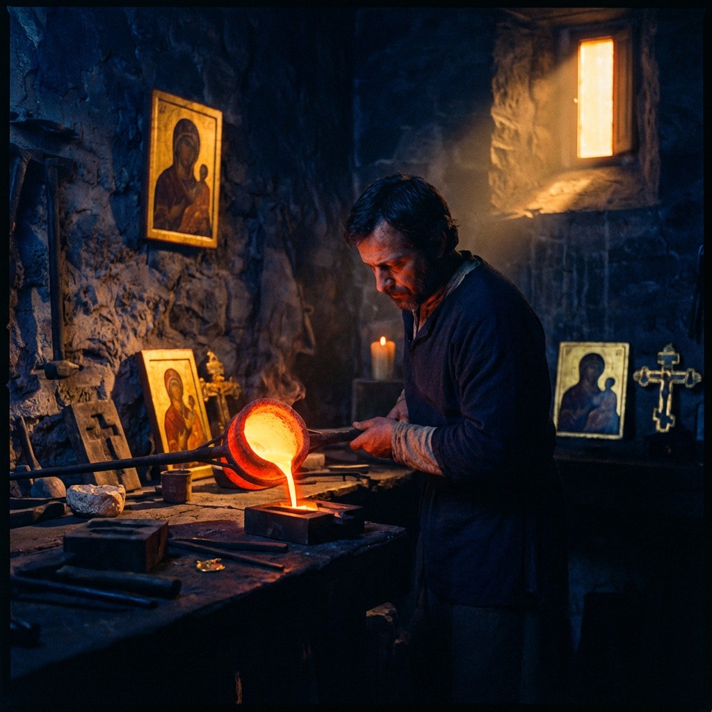 Free Molten Gold Artisan Image - Artisan, Craftsman, Goldsmith ...