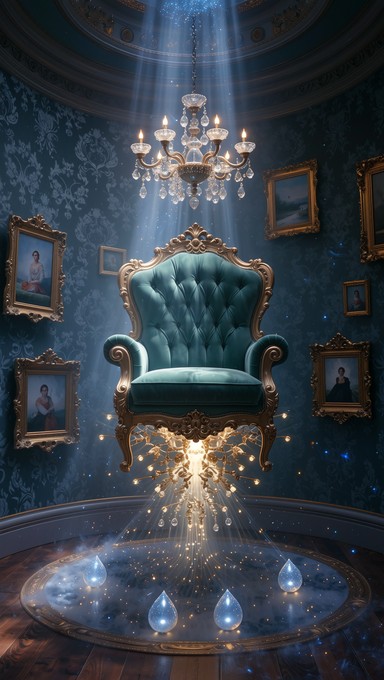 Free Floating Emerald Dreams Image - Floating, Chair, Emerald ...