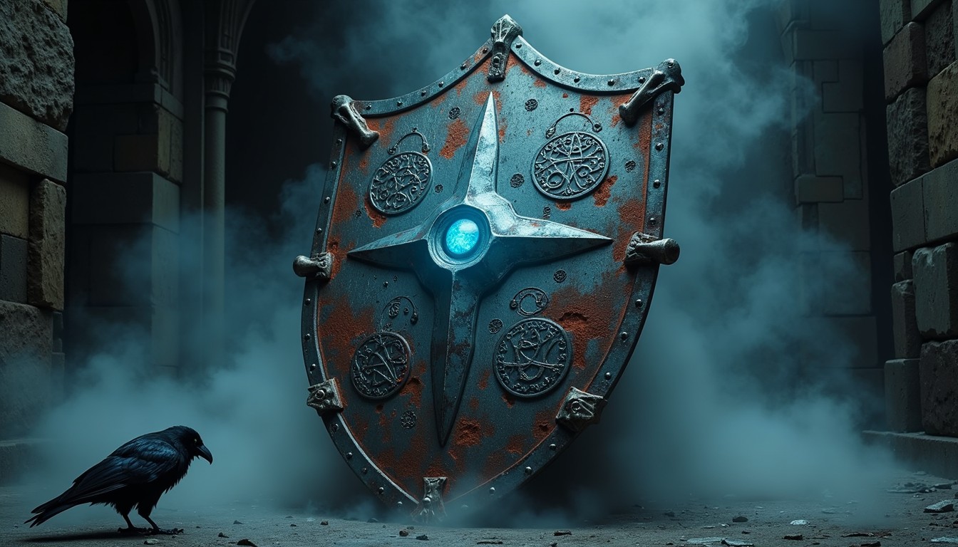 Free Guardian's Arcane Aegis Image - Shield, Gothic, Magical | Download ...