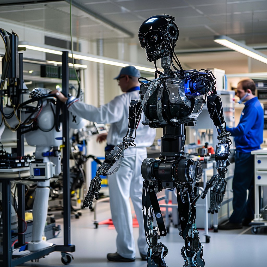 Robo Lab Machine Free Robot in laboratory Photo - Robot, Laboratory, Technology ...