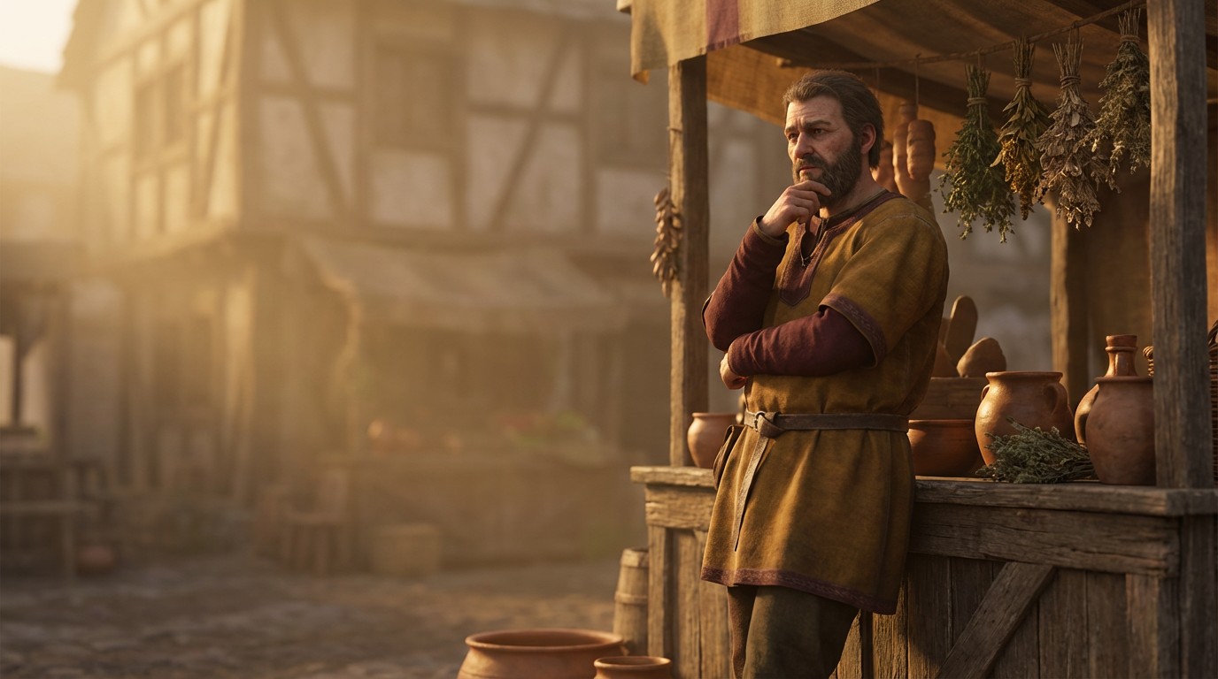 Medieval Merchat Free Medieval Merchant Portrait Image - Medieval, Merchant, Trader ...