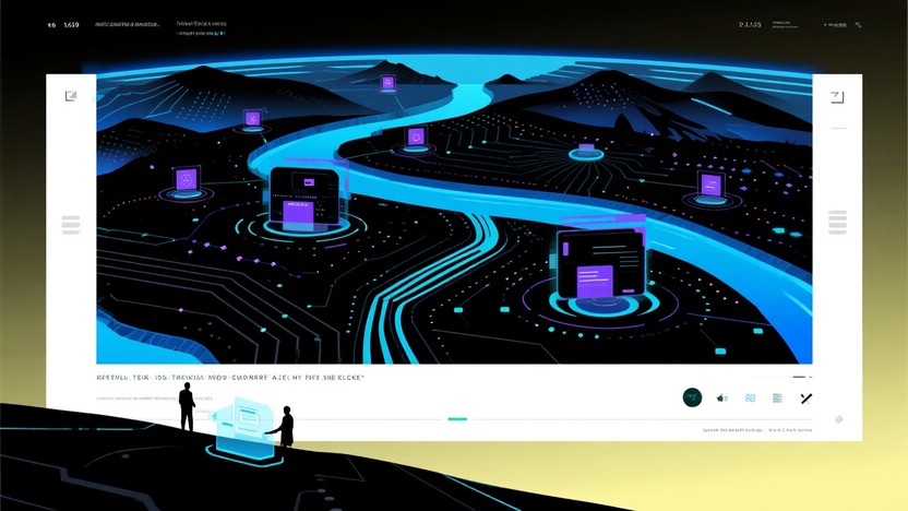 Free Neural Network Illuminated Image - Digital, Neural, Landscape ...
