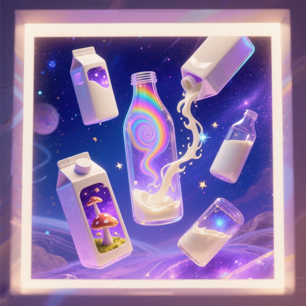 Free Cosmic Milk Magic Image - Milk, Cosmic, Surreal | Download at ...