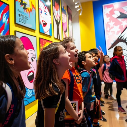 Free Kids Exploring Art Image - Children, Art, Gallery | Download at ...