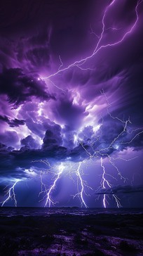 Free Dramatic Lightning Storm Image - Storm, Lightning, Purple ...