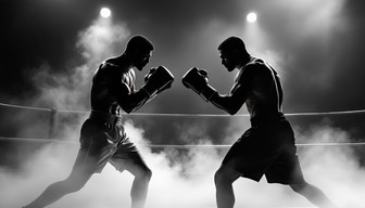 Free Boxers in Shadow Image - Boxing, Silhouette, Dramatic | Download ...