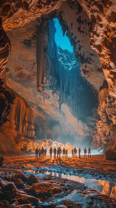 Free Underground Cave Exploration Image - Cave, Caver, Spelunking ...