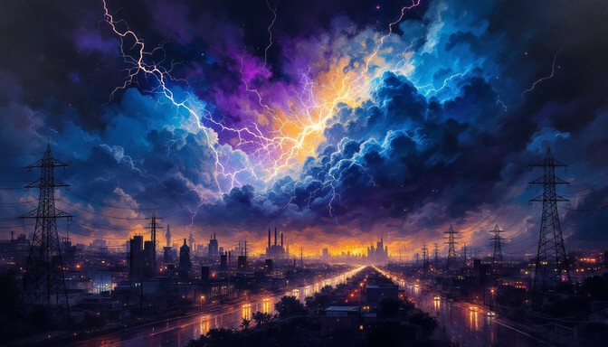 Free Electric Storm Erupts Image - Lightning, Storm, Thunderstorm ...