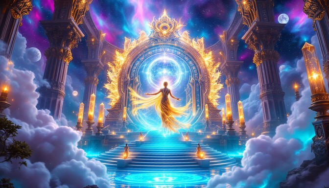 Free Divine Cosmic Majesty Image - Fantasy, Surreal, Deity | Download ...