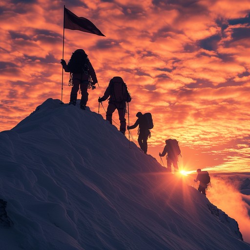 Summit Photo Free Summit at Sunset Image - Summit, Sunset, Hikers | Download at ...