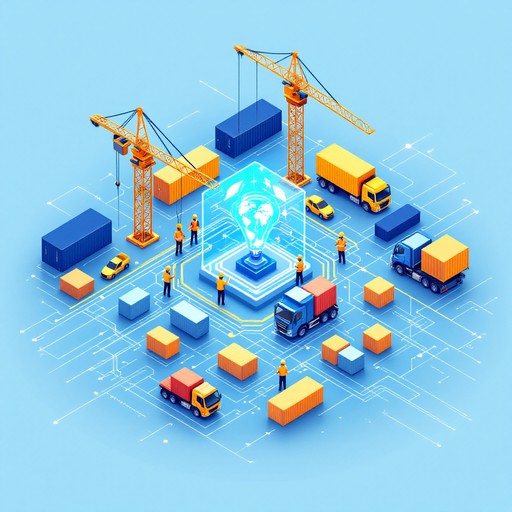 Free Smart Construction Hub Image - Construction, Digital, Logistics ...