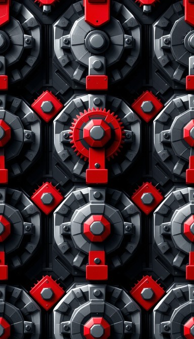 Free Mechanical Gear Pattern Image - Mechanical, Geometric, Industrial ...