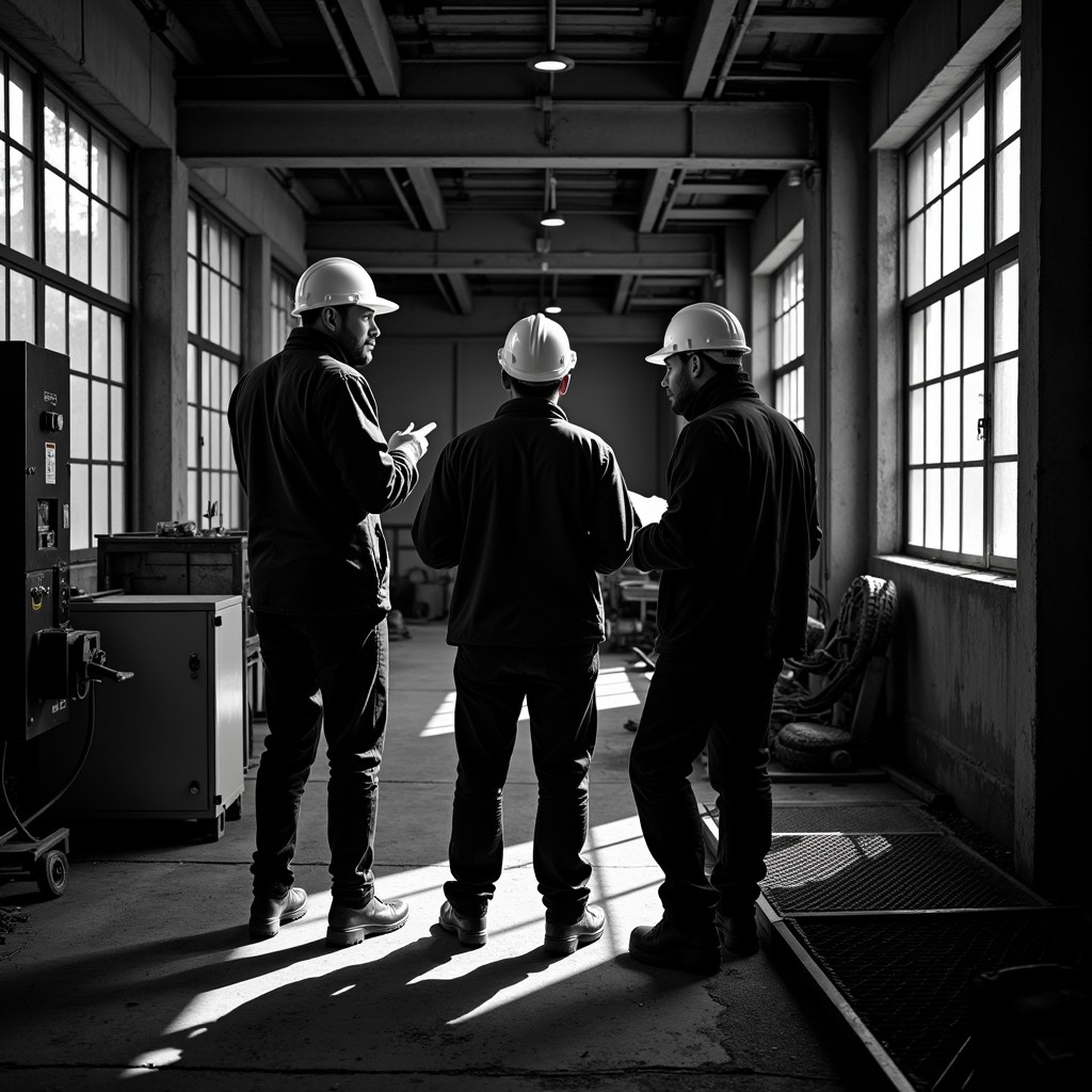 Free Workers in Shadow Image - Industrial, Silhouettes, Workers ...