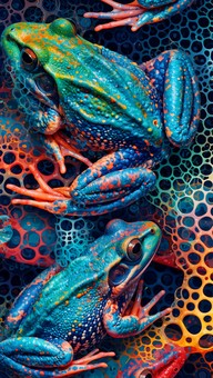 Free Vibrant Frog Texture Image - Frog, Amphibian, Texture | Download ...