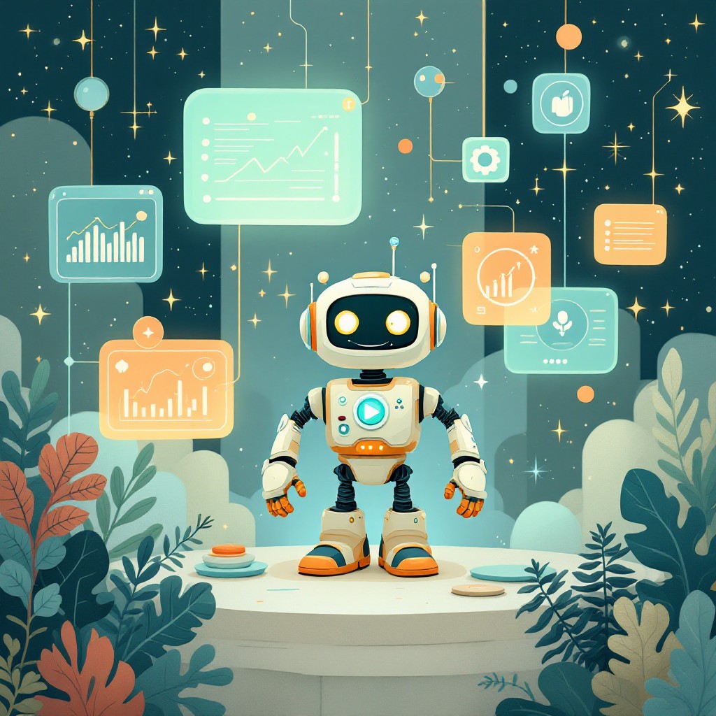 Free Robot's Digital Garden Photo - Robot, Digital, Screens | Download ...