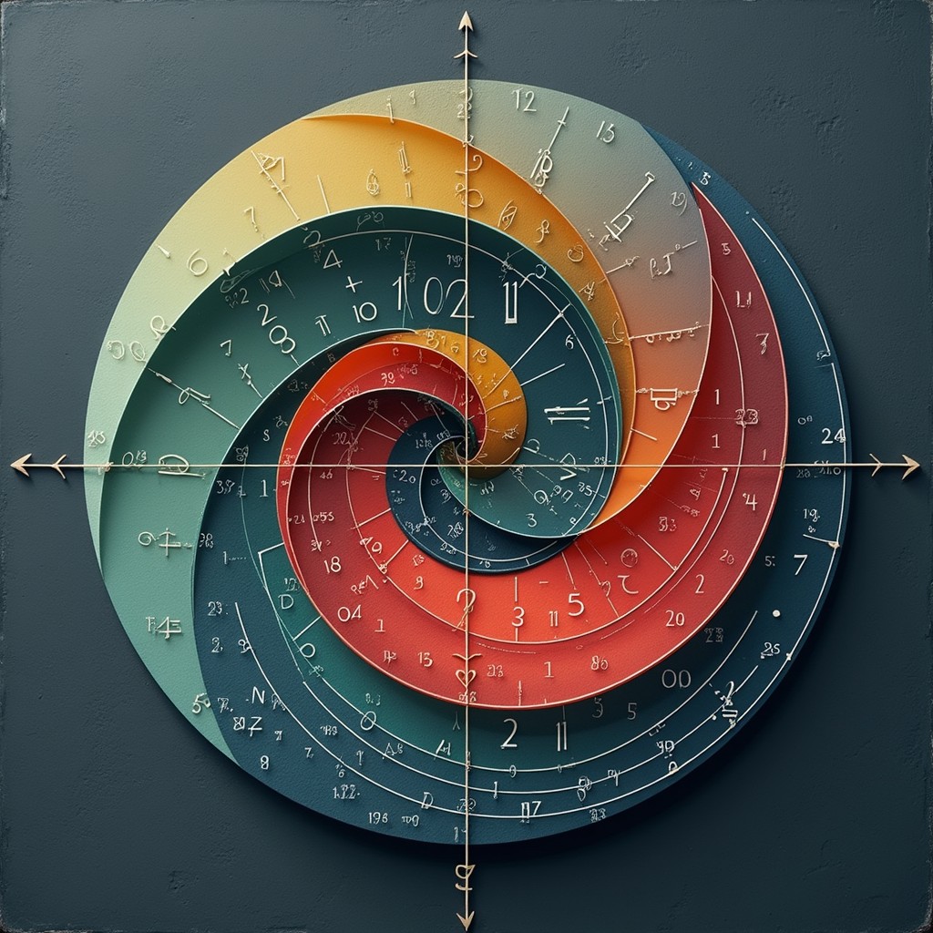 Free Mathematical Spiral Visualization Image - Mathematical, Spiral ...