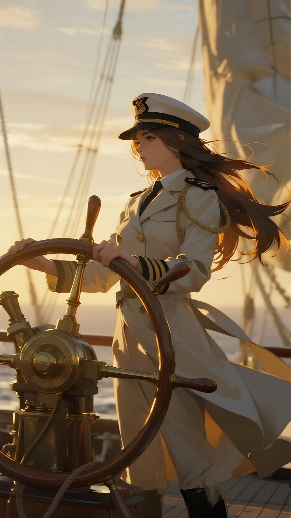 Free Captain At Helm Image - Captain, Seafarer, Helm | Download at ...