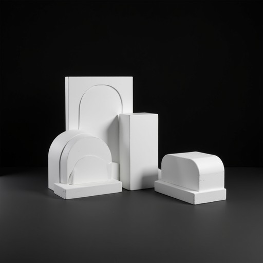 Free Geometric White Forms Image - Geometric, Minimal, White | Download ...