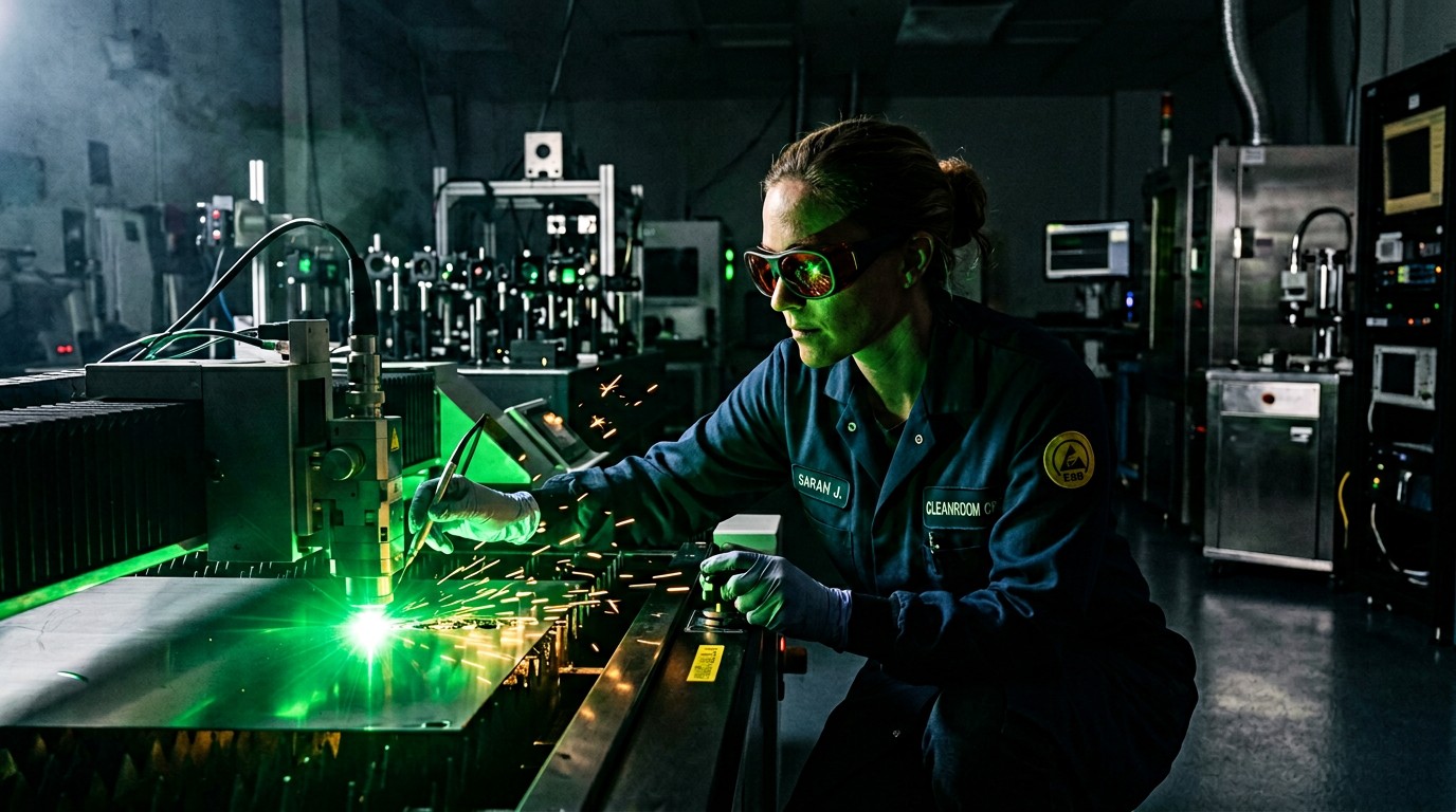 Free Laser Precision Work Image - Technician, Laser, Industrial ...