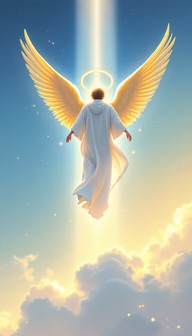 Free Divine Angel Ascending Image - Angel, Divine, Celestial | Download ...