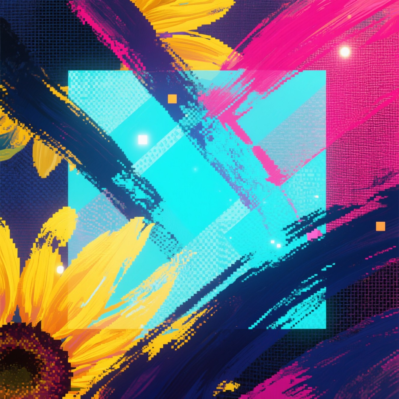 Free Vibrant Abstract Fusion Image - Abstract, Vibrant, Cyan | Download ...