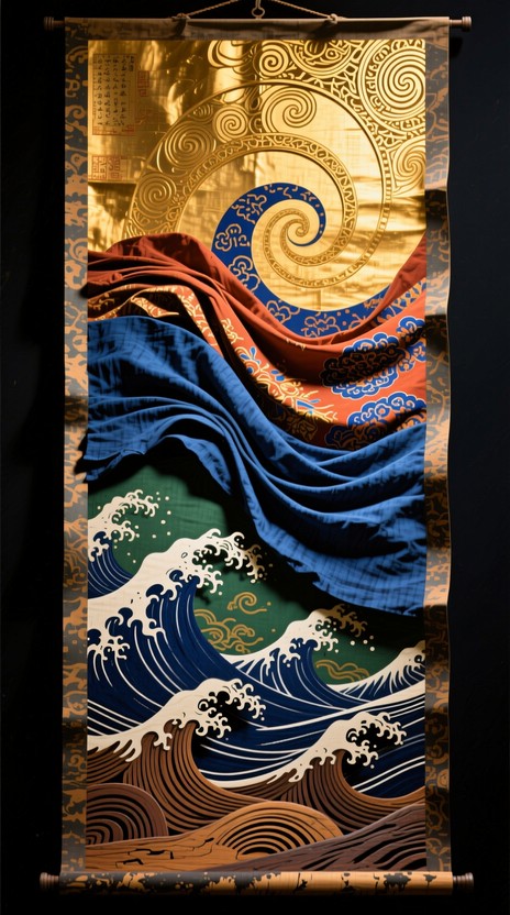 Free Colorful Wave Scroll Image - Waves, Ocean, Scroll | Download at ...