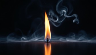 Free Dancing Flame Reflects Image - Flame, Reflection, Minimal ...