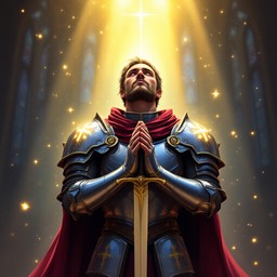 Free Holy Knight Praying Image - Knight, Warrior, Prayer | Download at ...
