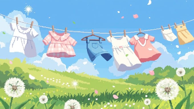 Free Spring Laundry Day Photo - Laundry, Clothesline, Spring | Download ...