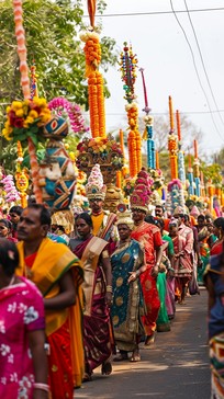 Free Colorful Cultural Procession Image - Festival, Tradition, Culture ...