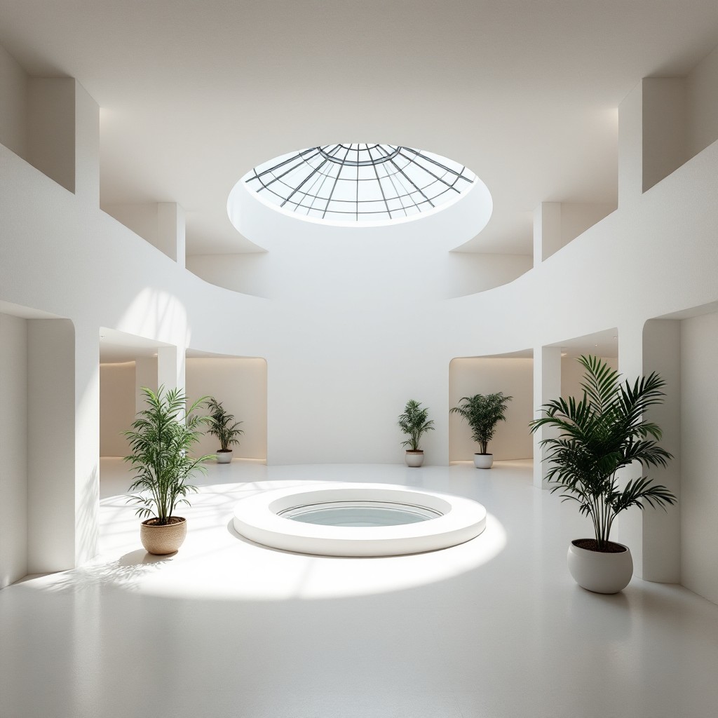 Simple Atrium Free Minimal White Atrium Image - Atrium, Minimal, Skylight | Download ...