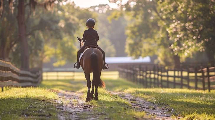 Free Equestrian Sunset Ride Image - Equestrian, Horse, Rider | Download ...