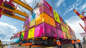 Monitor Port Containers Free Container Port Activity Image - Port, Containers, Shipping ...