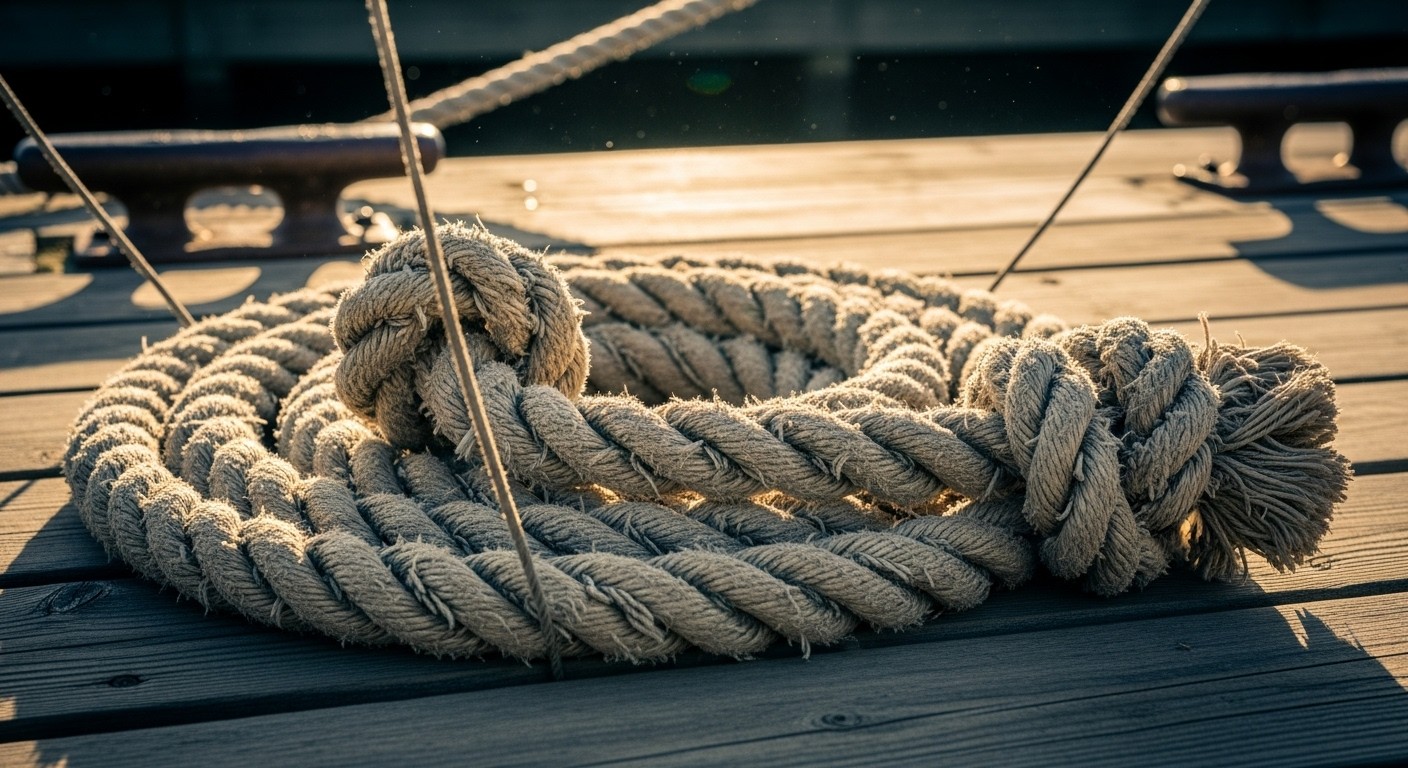Portek Day Ropes Free Knotted dock rope Image - Nautical, Rope, Dock | Download at StockCake