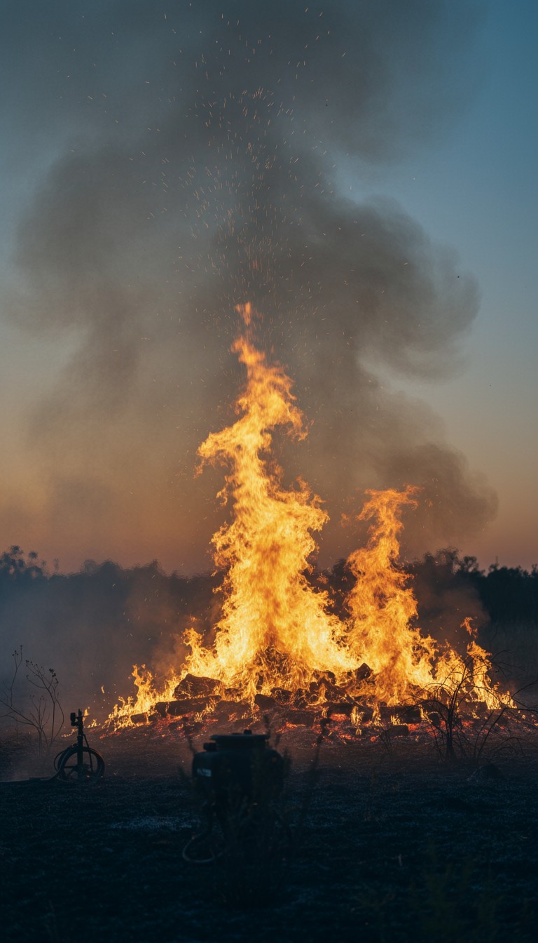 High Rising Fire Flames Free Flames Rise Upward Image - Fire, Flames, Smoke | Download at StockCake